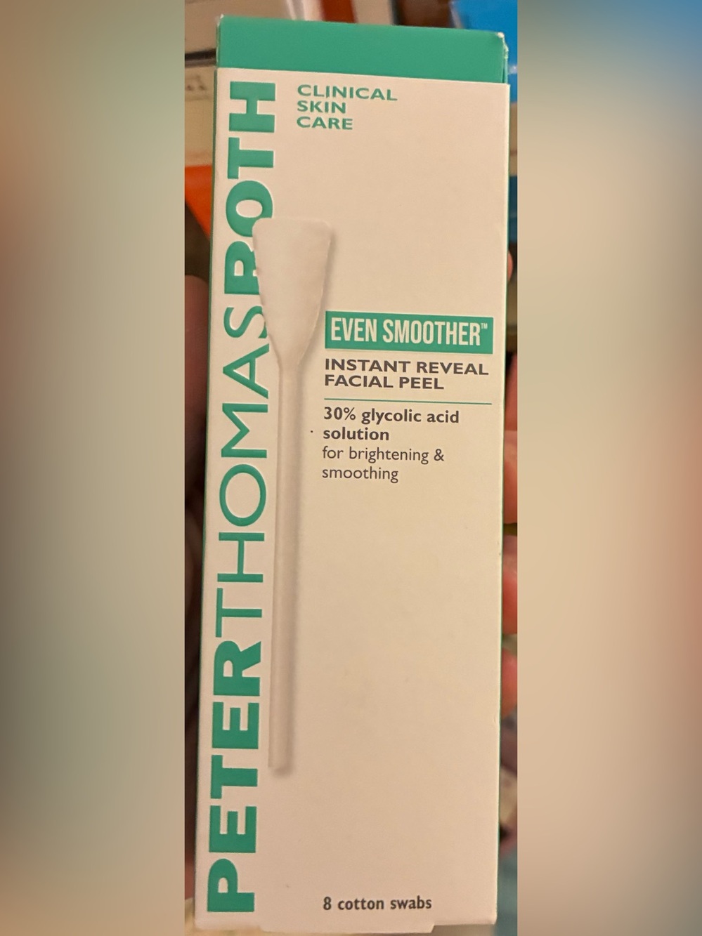 Peter Thomas Roth Even Smoother Instant Reveal Facial Peel 8 Swabs New